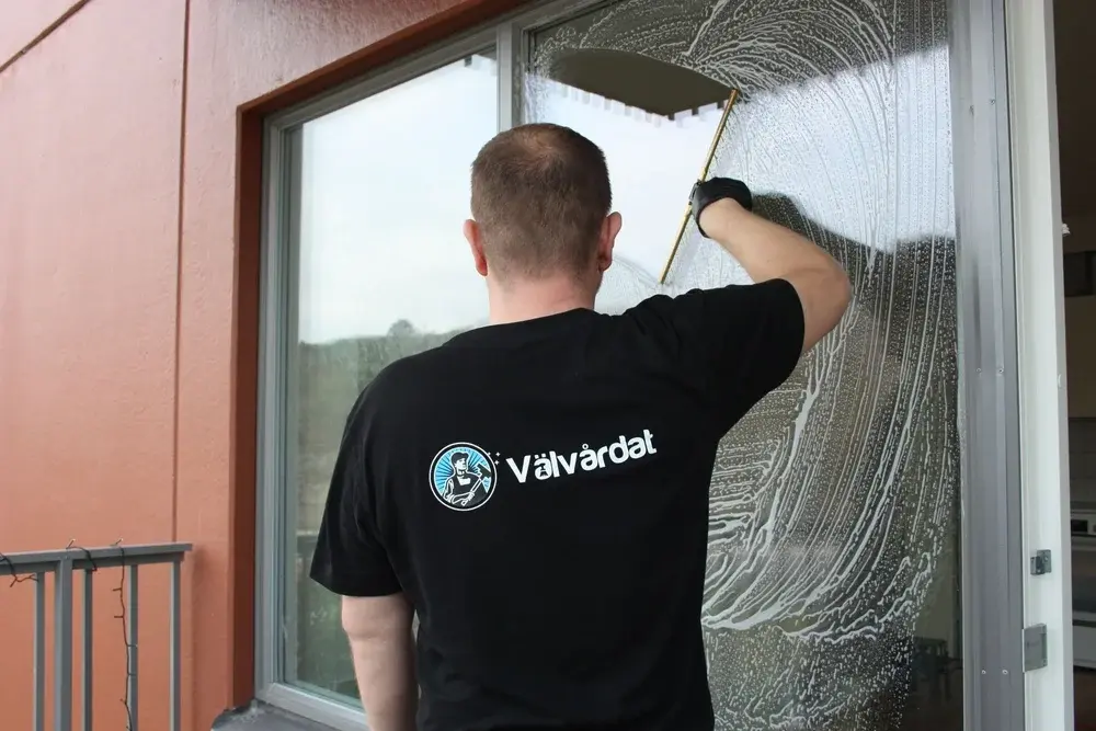 Välvårdats städteam i arbete